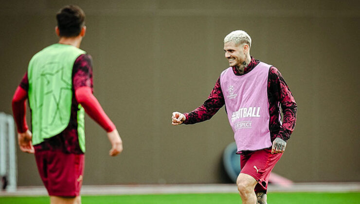 Galatasaray, Union Saint Gilloise maçının hazırlıklarına başladı