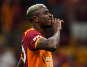 Galatasaray’da Victor Osimhen salonda çalıştı!