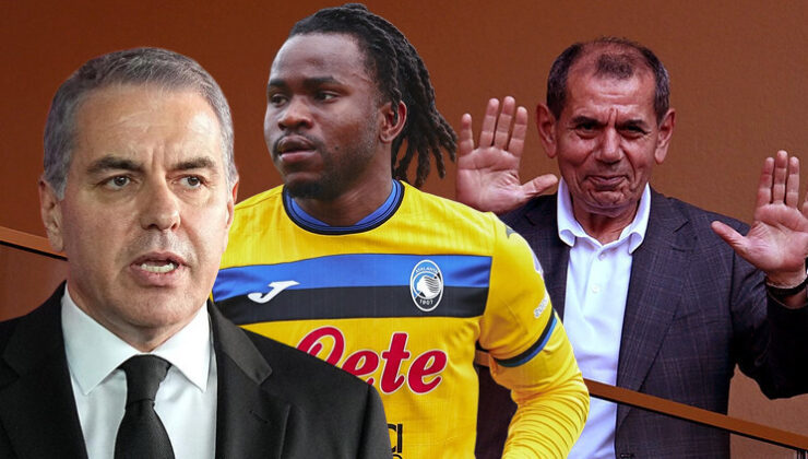 Galatasaray’dan Ademola Lookman için resmi açıklama geldi! Canlı yayında transfer yanıtı