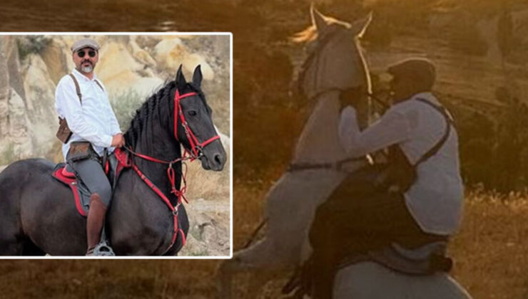 Gezintiye çıkmıştı… At üzerinde feci ölüm!