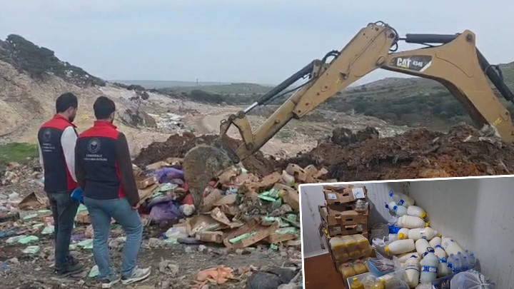 Gökçeada’da bozuk gıdaların bulunduğu şarküteri mühürlendi! 42 bin lira ceza uygulandı