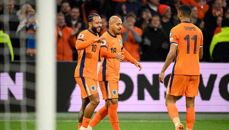 Hollanda, Dünya Kupası’na katılmayı garantiledi!