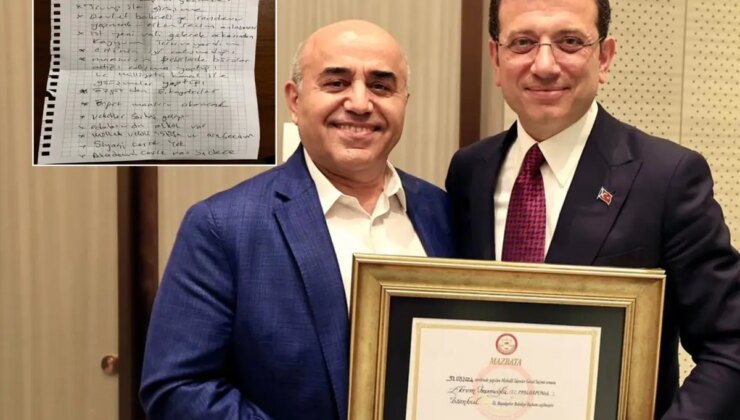 İmamoğlu’nun danışmanı Necati Özkan’ın telefonundan çıkan not ortalığı fena karıştıracak