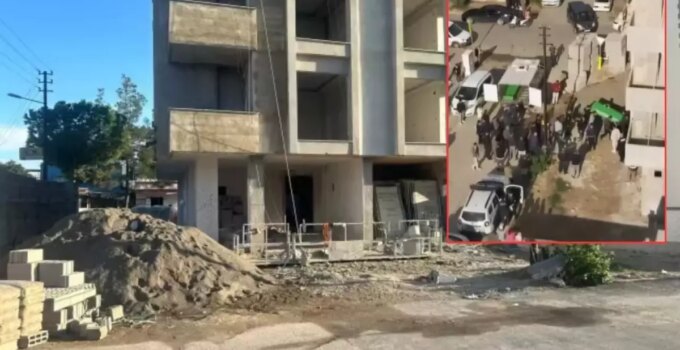 İnşaat işçisinin feci ölümü! 4. kattan düştü