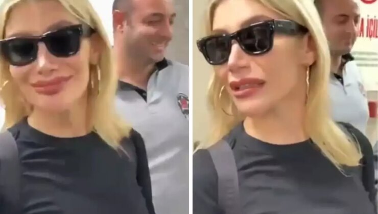 İrem Derici bildiğiniz gibi! İfade vermeye giderken söyledikleriyle, güvenliği de güldürdü