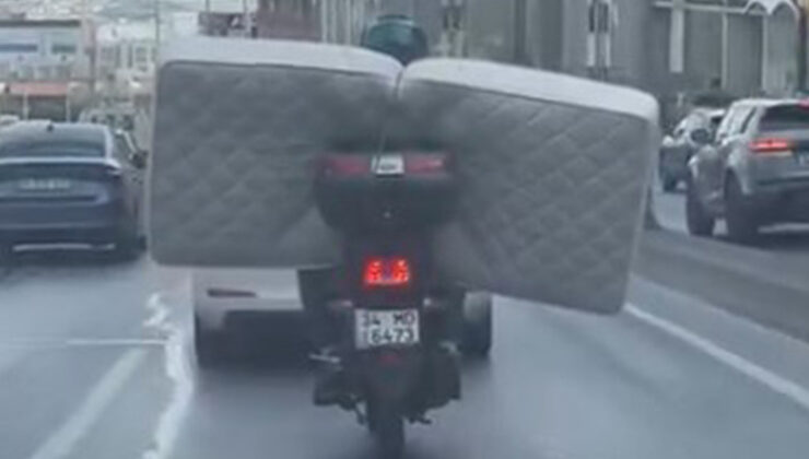 İstanbul’da E-5’te şaşkına çeviren görüntü