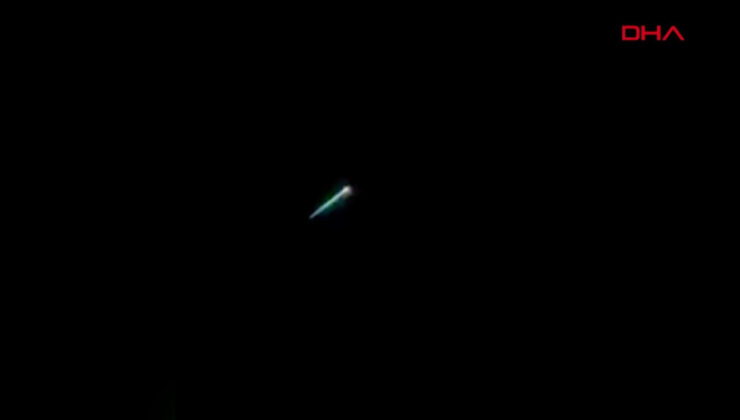 İstanbul’da gökyüzünde görülen parlak cisim heyecana yol açtı