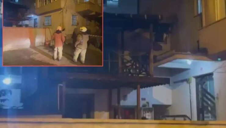 İstanbul’da korkulu gece! Cayır cayır yandı