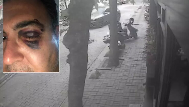 İstanbul’un göbeğinde iş insanına dayak! O anlar kamerada