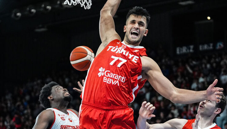İsviçre 60-85 Türkiye (12 Dev Adam, FIBA 2027 Dünya Kupası Eleme maçı)