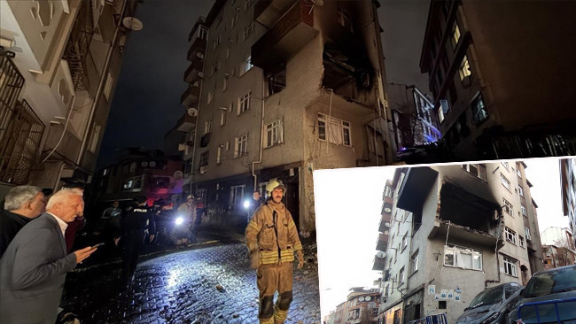 Kağıthane’de 6 katlı binada patlama: Hasarın boyutu gün ağarınca ortaya çıktı