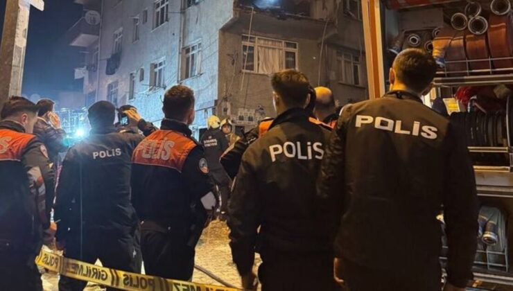 Kağıthane’de bir binada patlama