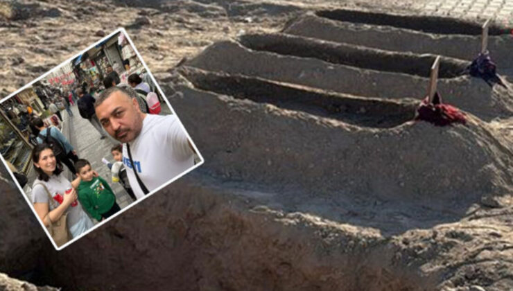 Kahreden fotoğraf… Mezarlıkta buluştular!