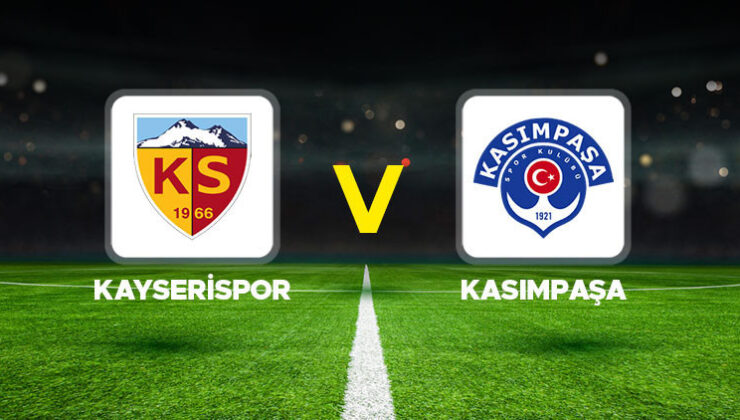 Kayserispor – Kasımpaşa maçı ne zaman, hangi kanalda, saat kaçta?