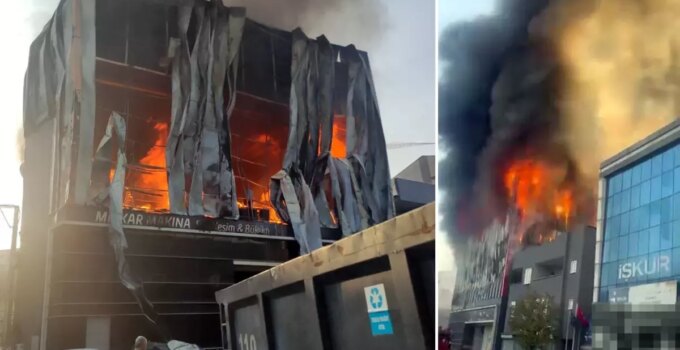 Kocaeli’nde parfüm deposunda yangın! 6 kişi hayatını kaybetti