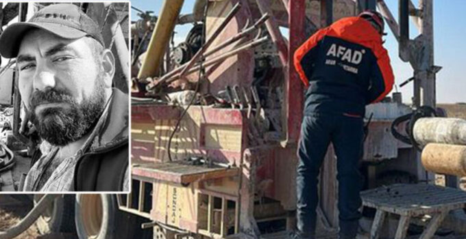 Kopan kolu 120 metrelik kuyuya düştü! Sondaj dehşeti!