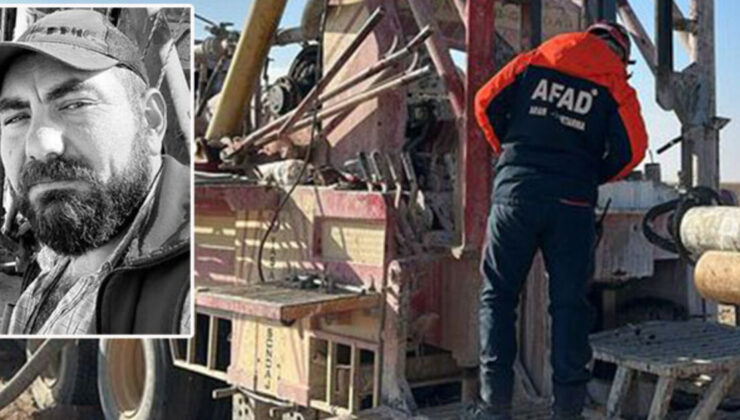 Kopan kolu 120 metrelik kuyuya düştü! Sondaj dehşeti!