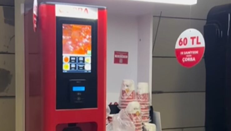 Krizin fotoğrafı çorba otomatları