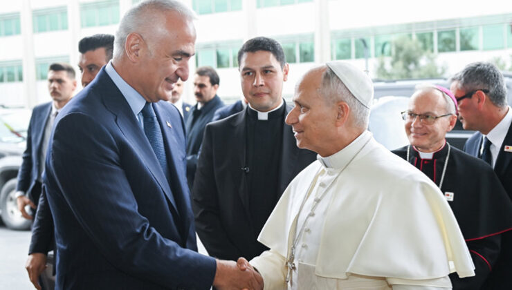 Kültür ve Turizm Bakanı Mehmet Ersoy’dan 14. Leo’nun ziyaretine ilişkin paylaşım