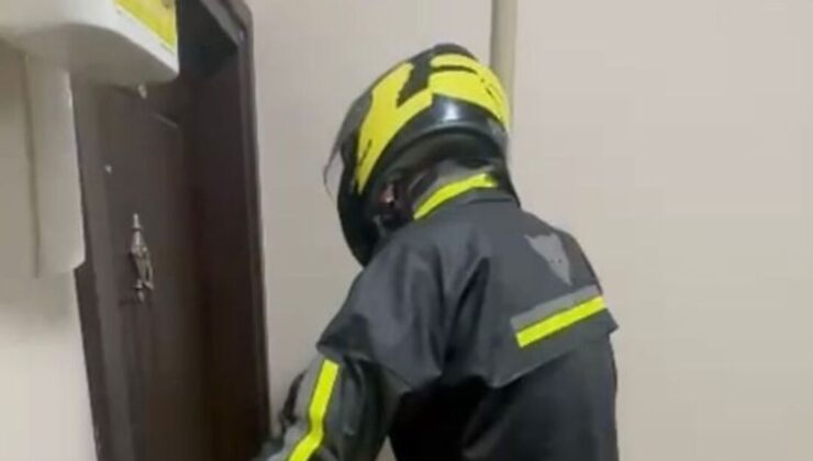 Kurye kıyafeti giyen polis, firari hükümlüyü yakaladı