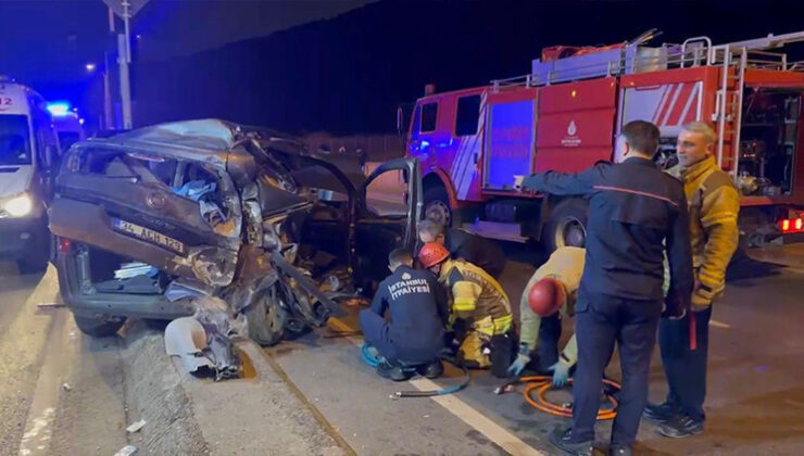 Maltepe’de zincirleme trafik kazası