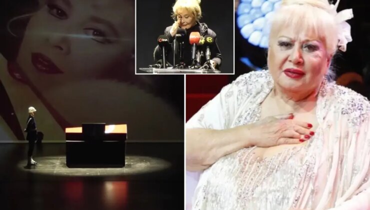 Muazzez Abacı’ya veda! Emel Sayın gözyaşlarına boğuldu