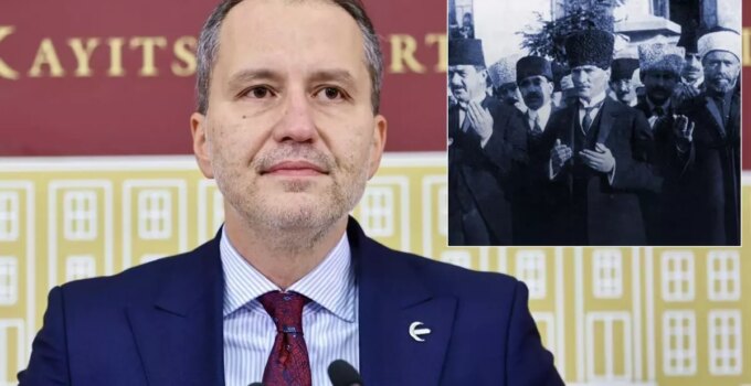Mustafa Kemal Atatürk’ü anan Fatih Erbakan’ın paylaşımına tepki var
