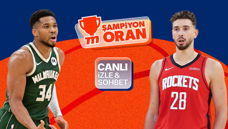 NBA’de Alperen’li Houston, Milwaukee’ye konuk oluyor! Maçın heyecanı canlı yayın, canlı sohbet ve Şampiyon Oranlar ile Misli’de