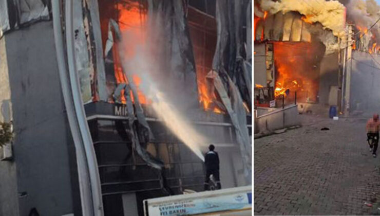 Parfüm deposunda yangın faciası: 6 ölü!