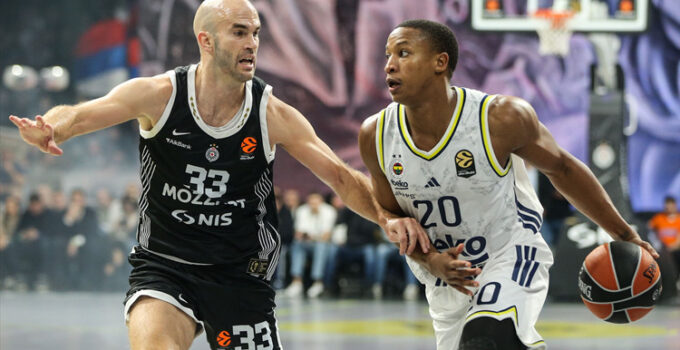 Partizan 87-99 Fenerbahçe Beko (Euroleague maçı özeti)