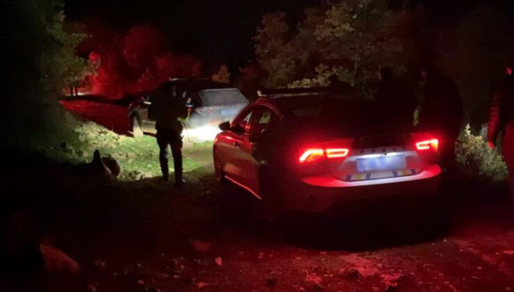 Polisin ‘dur’ ihtarına uymadı! Aracını bırakıp ormana kaçtı