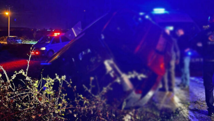 Sakarya’da trafik kazası: 1 ölü, 2 yaralı