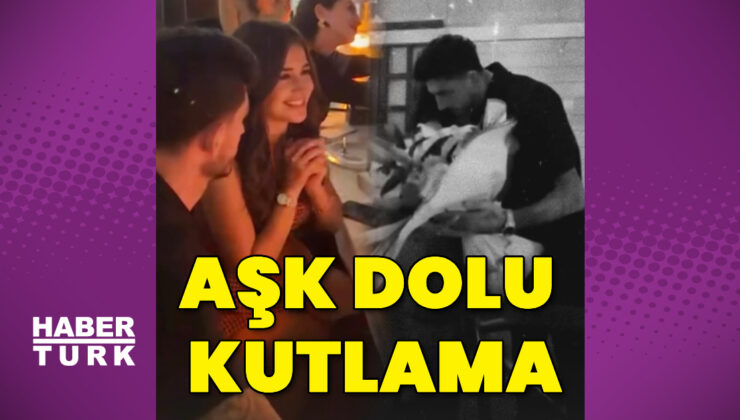 Samet Akaydın ve Hazal Çağlar’dan aşk dolu kutlama