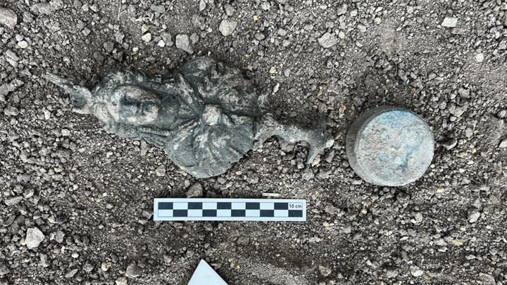 Satala Antik Kenti’nde Mısır Tanrıçası İsis’in büstü bulundu