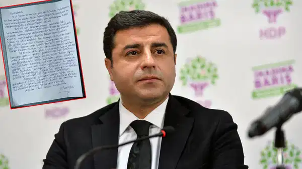 Son Dakika… Bülent Arınç’ın açıklamaları gündem olmuştu: Selahattin Demirtaş’tan mektup: ‘İyi niyetle dahi olsa…’