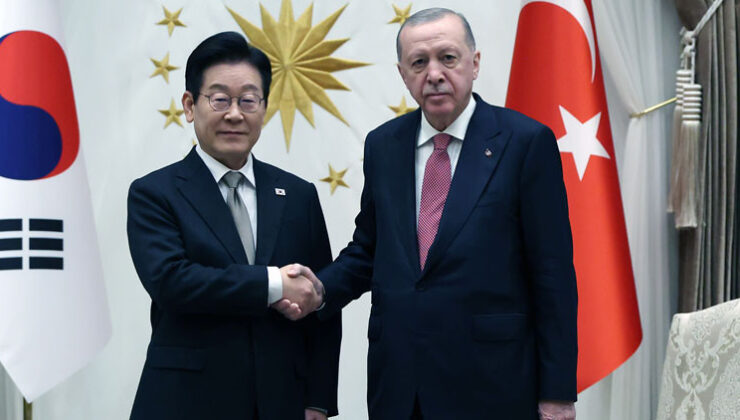 Son dakika… Cumhurbaşkanı Erdoğan ve Güney Kore Devlet Başkanı Myung’dan önemli açıklamalar