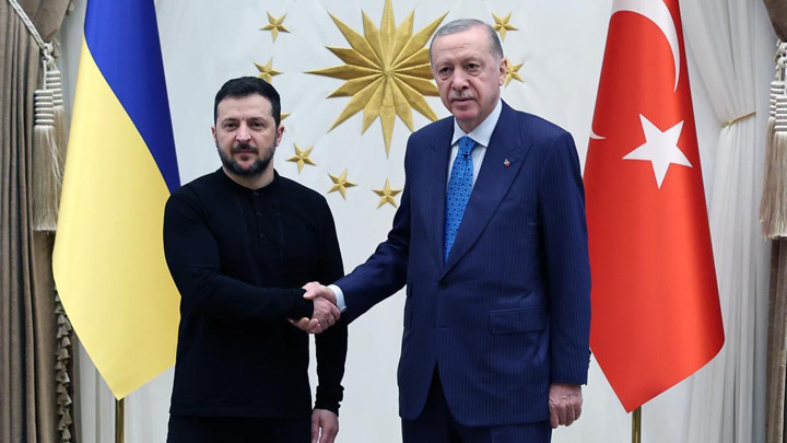 Son dakika… Cumhurbaşkanı Erdoğan – Zelenski görüşmesi başladı