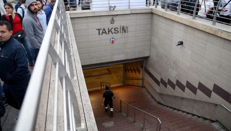 Taksim metro istasyonu ve Taksim-Kabataş Füniküler Hattı bugün 15.00’ten itibaren kapatılacak