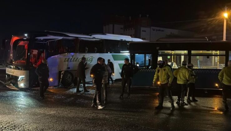 Tekirdağ’da 2 otobüs çarpıştı: 9 yaralı