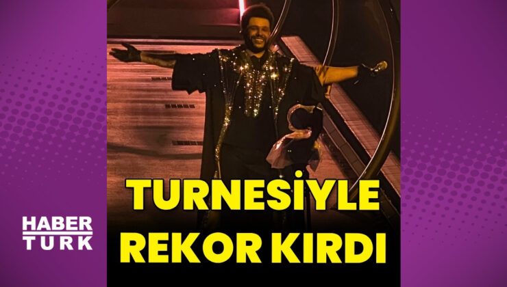 The Weeknd 1 milyar dolarlık turne hasılatıyla rekor kırdı