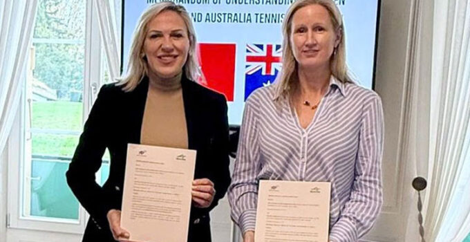 Türkiye ile Avustralya tenis federasyonları arasında iş birliği protokolü imzalandı