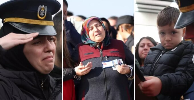 Türkiye şehitlerini uğurladı