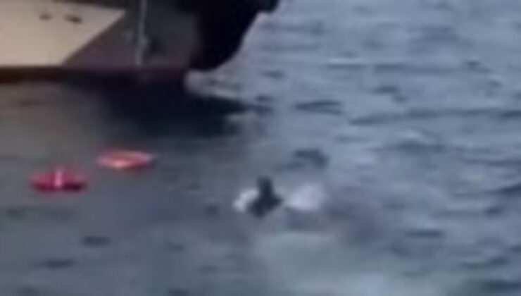 Üsküdar’da bir kadın feribottan düştü!