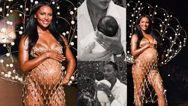 Victoria’s Secret ‘meleği’ Jasmine Tookes ikinci çocuğunu dünyaya getirdi