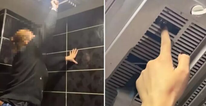 Yer: Esenyurt! Tuvalette havalandırmayı kontrol eden kadın çalışanlar şoke oldu
