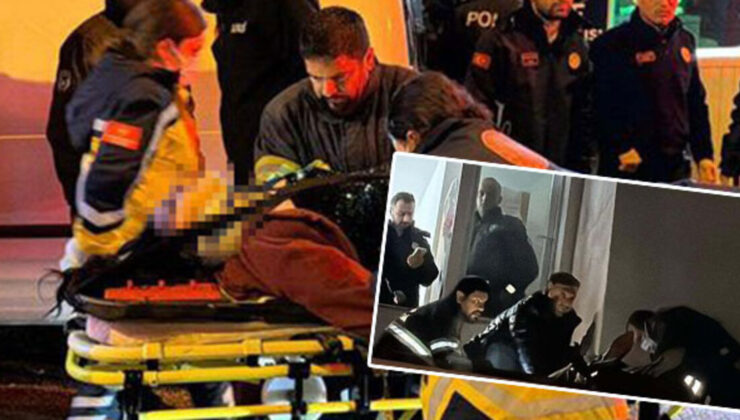 8’inci kattan 5’inci kata düştü! Genç kadın mucizeyi yaşadı!