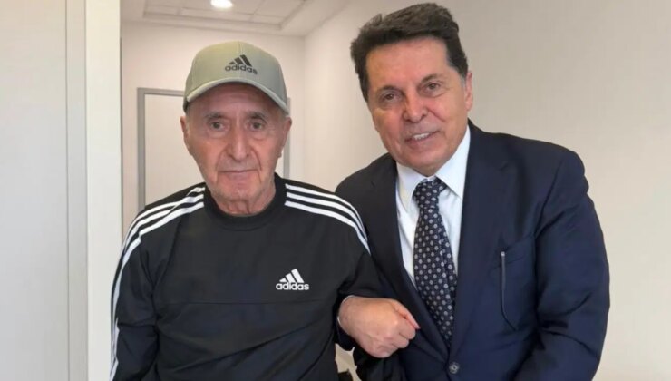 Ahmet Özer, Hikmet Çetin’i hastanede ziyaret etti