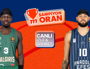 Anadolu Efes, EuroLeague’de Zalgiris karşısında! Maçın heyecanı canlı yayın, canlı sohbet ve Şampiyon Oranlar ile Misli’de