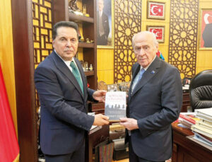 Bahçeli’ye sürpriz Ahmet Özer ziyareti