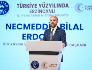 Bilal Erdoğan Türkiye Yüzyılında Erzincanlı İş İnsanlarının Misyonu programında konuştu